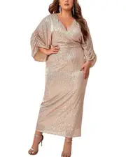 ROMANISSA Plus Midi Dress