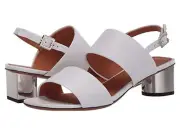 Clergerie Leonie Women's Shoes, White Nappa, sz 5M