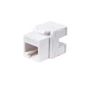 Cat6a Unshielded Keystone Jack(white) 5/10/25 pack