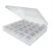 Bobbin Box plus 25 transparent bobbins, compatible most Pfaff machines (9033p)
