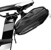 0.8L Bike Dle Bags Rainproofroof Ycle Under Seat Bag for Mountain Road Ycles Black