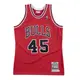 NBA 球員版球衣 Michael Jordan 1994-95 Road 紅牛 紅