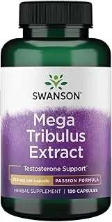 Swanson Mega Tribulus Extract 250 Milligrams 120 Capsules