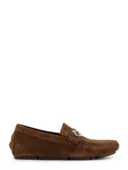 [Fendi] Fendi-Driver Crosta Suede Loafers-Uomo 9
