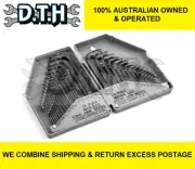 30 PIECE METRIC & IMPERIAL LONG SHORT ARM ALLEN HEX KEY SET