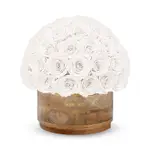 Rose Box Nyc Rustic 80 Rose Half Ball Arrangement