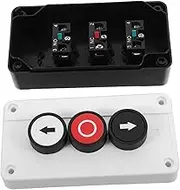 Homoyoyo Push Button Switch Box with Emergency Stop Function for Winch Roller Door User Friendly Design for Easy Operation and Reliable Performance