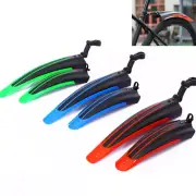 2Pc Thicken Bicycle Fenders, MTB Rear Mudguards, Splash Protection for Road Bike
