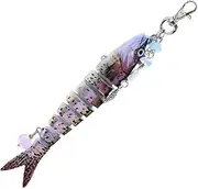 [Generic] Bag Key Chain - Realistic Fishing Bait Shape Creative Pendant | Fish Lure Key Chain Fashion Backpack Accessories For Father's Day