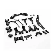 1/10 Metal Steering Suspension Upgrade Part Kit for 3Racing Sakura D5 Model Car
