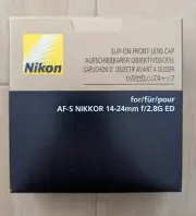 NIKON AF-S 14-24/2.8Gf [cover-type lens cap] / AIRMAIL with TRACKING