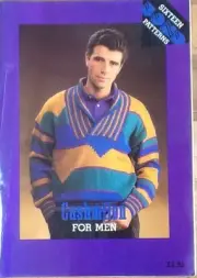 Cashmilon for Men Bond, USM, Ultimate sweater machine, Incredible, Pattern Book
