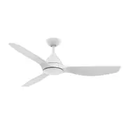 IXL Aeroflow Skywave Living Room DC Ceiling Fan w/Remote Control 132cm White
