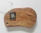 Handmade Olive Wood Charcuterie Bread Cheese Cutting Board Arte Legno 12x7"