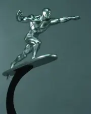 Silver Surfer Galactus scale statue-12 inches-Fantastic Four-Bowen Designs-New