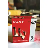 在飛比找蝦皮購物優惠-SONY mini DV 60min. 空白錄影帶 5DVM