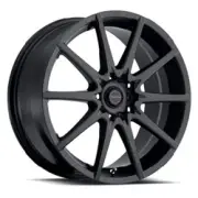 17x7.5 Focal 428SB F-04 Satin Black with Satin Clear Coat Wheel 5x100 (42mm) (for: Honda)