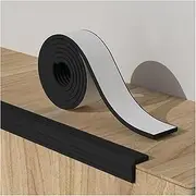 Corner Protectors，Foam Edge Protectors， Edges Foam Cushion, Bumper, Sharp Edges, Table, Desk, Furniture Edges Padding(Black,2m)