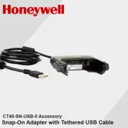 Honeywell CT40-SN-USB-0 Snap-On Adapter USB Cable for Mobile Handheld Computer