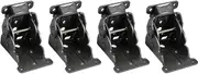 Ksrnsne 4Pcs Support Frame - Locking Hinge Table Leg Fittings and Gussets for Folding Legs, Workbench, Desktop Expansion in The Kitchen