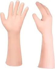 minkissy Dry Skin Hand Care Gloves Long Elastic Gloves Moisturizing Anti-cracking Cover for Women for All Ages