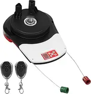 Automatic Roll Up Door Opener, Wall Mounted Garage Gate Roller Door Opener with 2 Remote, Powerful 800N Motor, for Maximum Height of 14.8 Feet Roller Up Doors, for Garages Stores Warehouse Barn
