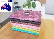 For iPad 56789 AIR 12345 MINI 123 PRO 9.7/10.5 Flower GRAPE Rotate Case Cover