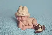 Newborn Photography Props Outfits Cute Cowboy Hat Shoe Set Infant Baby Boy Girl Photoshoot Props Costume