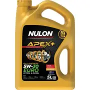 Nulon APEX+ 5W-30 Euro Petrol Engine Oil 5L Full Synthetic APX5W30C3-5