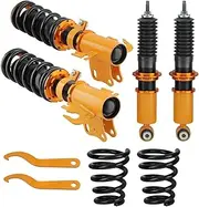 Coilover Spring & Shock Assembly Coilovers Compatible for Commodore VE Ute 2007-2013 Front Rear Coilover Suspension Shock Structs