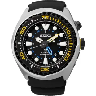 SEIKO PROSPEX Kinetic 人工電能膠帶潛水錶(SUN021P1)-48mm