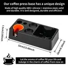 Espresso Knock Box Non Slip Espresso Coffee Organizer Box Detachable