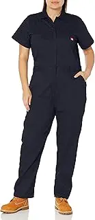 [Dickies] Women's Plus Size Flex Short Sleeve Coverall