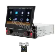 Single Din Car Multimedia Player Radio Bluetooth Head Unit For Carplay W/Camera (for: Porsche)