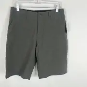 Volcom Men's Kerosene Hybrid Chino Short Gray Surf & Turf Stretch Size 30