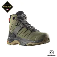 在飛比找PChome24h購物優惠-Salomon 男 X ULTRA 4 Goretex 中筒