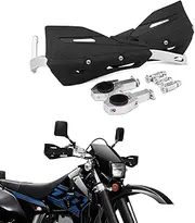JFG RACING Dirt Bike Handguards,Motorcycle 7/8'' and 1 1/8'' Hand Guards Aluminum Universal for Dirt Pit Bike MX Motocross Supermoto Racing ATV Quad KAYO - Black