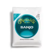 Martin V700 Vega Banjo Strings 5 String Light Nickel Wound 9-20