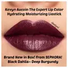 NIB KEVYN AUCOIN The Expert LipColor Black Dahlia Deep Burgundy Lipstick SEPHORA