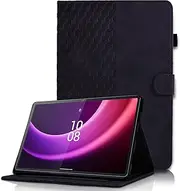 [Oduio] Case for Lenovo Tab P11 Gen 2 / Tab P11 (2nd Gen) 11.5 inch with Magnetic Clasp, Premium PU Leather Flip Folio Protective Tablet Cover, Black