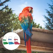 3pcs Bird Food Bowl Parrot Drinking Bottle Parrot Water Dispenser