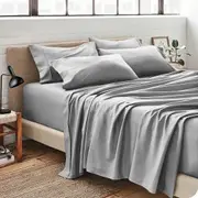 King Single Sheet Set 5pc Cozy Soft, Hotel Luxury, Microfiber, Ultra Soft, Deep Pockets, Easy Fit, Cooling and Breathable, Wrinkle Resistant