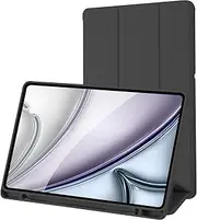 Case for Samsung Galaxy Tab S6 Lite Tablet with Pencil Holder(SM-P620N/P625N/P610/P613/P615/P619), Cover for Samsung Galaxy Tab S6 Lite 10.4 inch 2024/2022/2020 (Black)