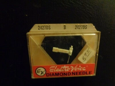EV Electro-Voice Needle # 2427DS Diamond Sapphire Stylus Record Player Turntable