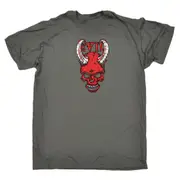 Evil Skull Horns - Mens Funny T-Shirt Tshirts