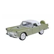 Motormax Licensed 1:24 Scale Thunderbird American Classics 1956 Diecast Model Car Green
