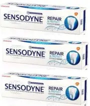 3X Sensodyne Daily Repair&Protect Toothpaste For Extra Fresh Sensitive Teeth70g