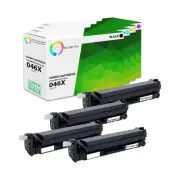 4Pk TCT 046H HY For Canon MF733cdw MF735cdw LBP654cdw Compatible Toner (BK C M Y