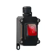 IP68 Waterproof Boat Rocker Switch 220V 30A Waterproof Switch with LED Light Power Button on/OFF As Shown