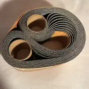 Hermes Abrasives 4" x 54" Cork RB515Y Polishing Belt, 800 Grit